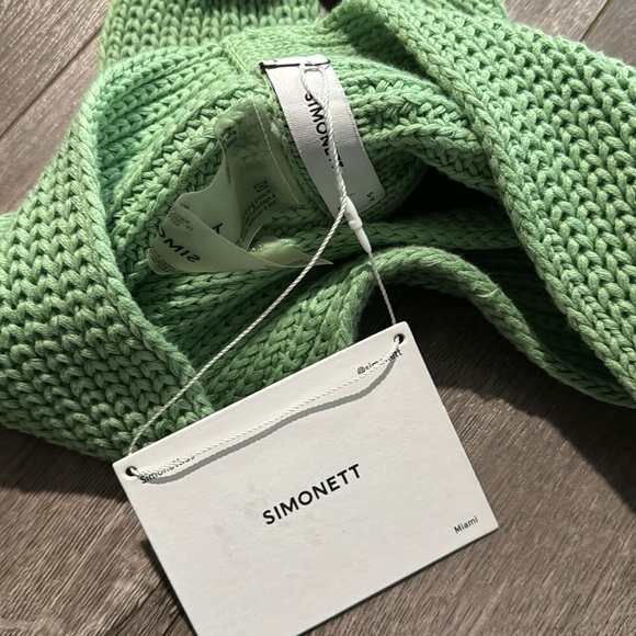 New - Simonett: Winter Nanu Top - Green, S/M - Picture 6 of 7